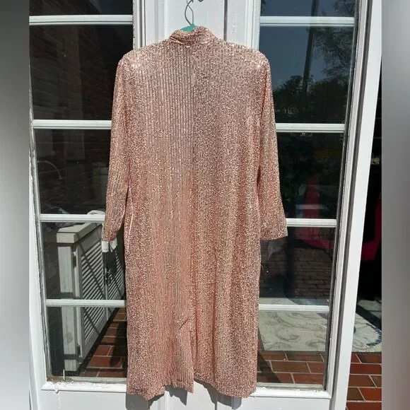 Anthropologie Mare Mare Sequin Duster NWT